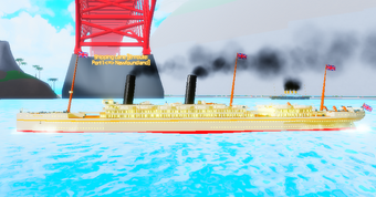 Rms Oceanic Tiny Sailors Wiki Fandom - roblox titanic 2 0 near my god thee