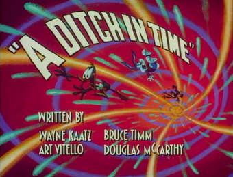 A Ditch In Time Tiny Toon Adventures Wiki Fandom