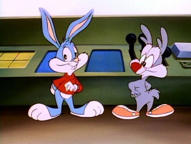 Image - Buster Bunny and Calamity Coyote .jpeg | Tiny Toon Adventures ...