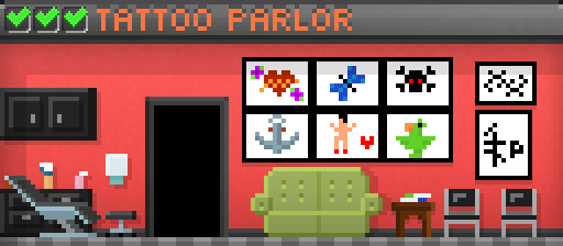 Tattoo Parlor Tiny Tower Wiki Fandom