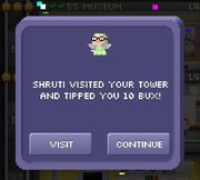 Friend visited