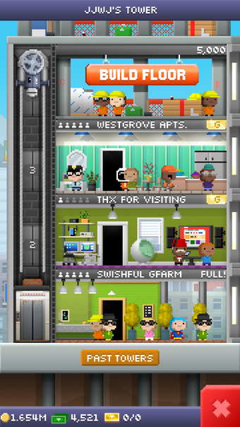 Tiny tower floor