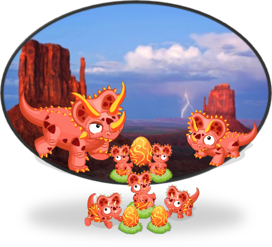 tiny the triceratops