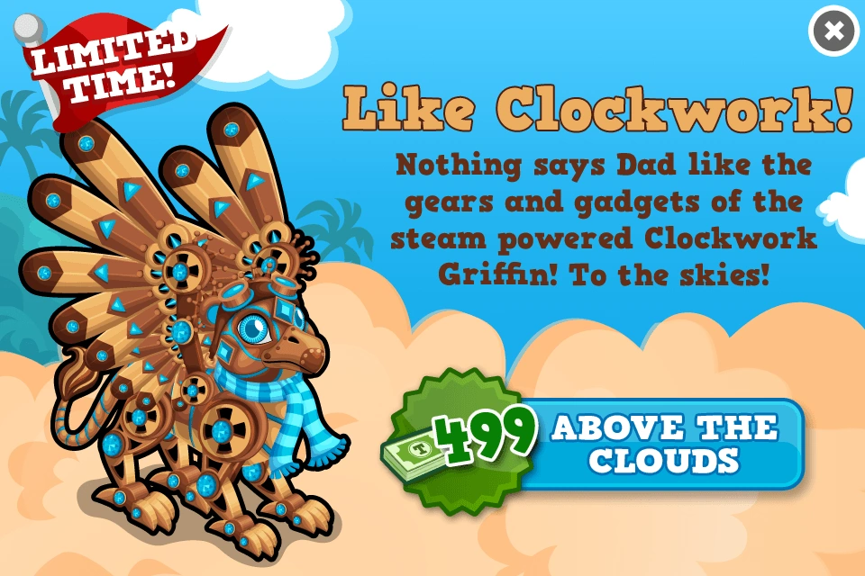 Clockwork Griffin Tiny Zoo Wiki FANDOM powered by Wikia