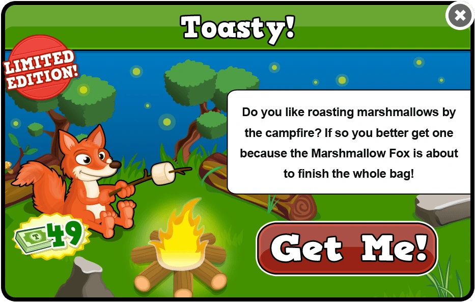 Marshmallow Fox Tiny Zoo Wiki Fandom