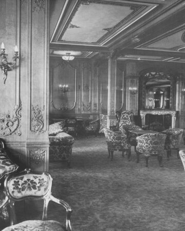 First Class Lounge Titanic Wiki Fandom