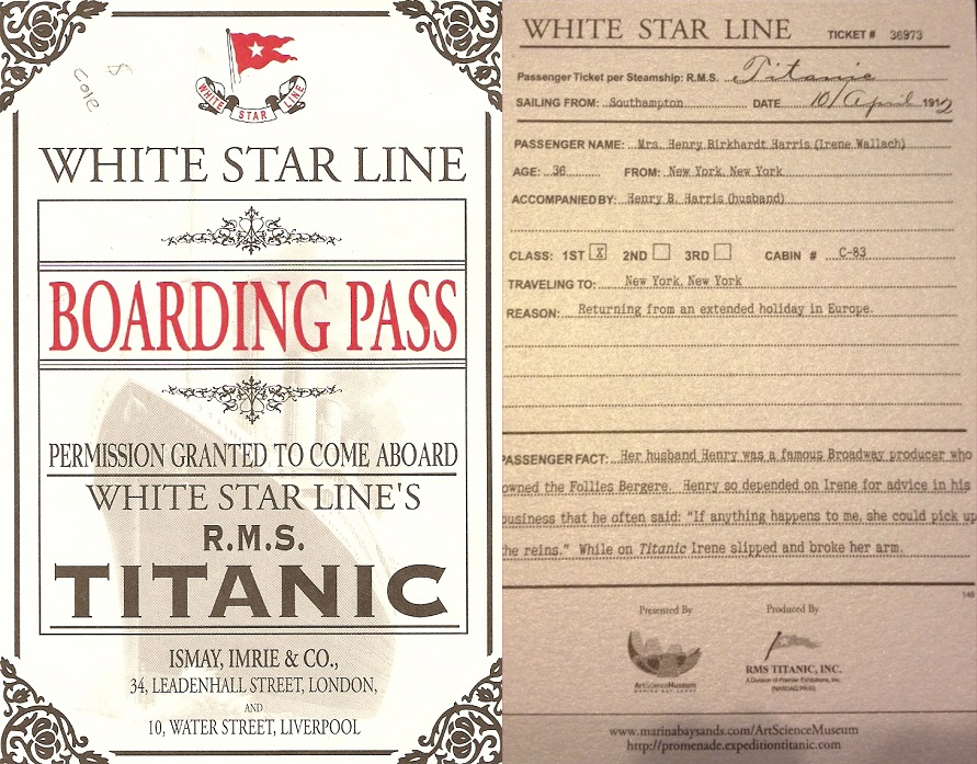 CategoryTickets Titanic Wiki FANDOM powered by Wikia