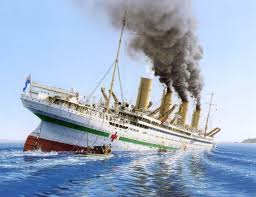Britannic Sinking