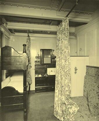 2nd Class Cabins On The Titanic