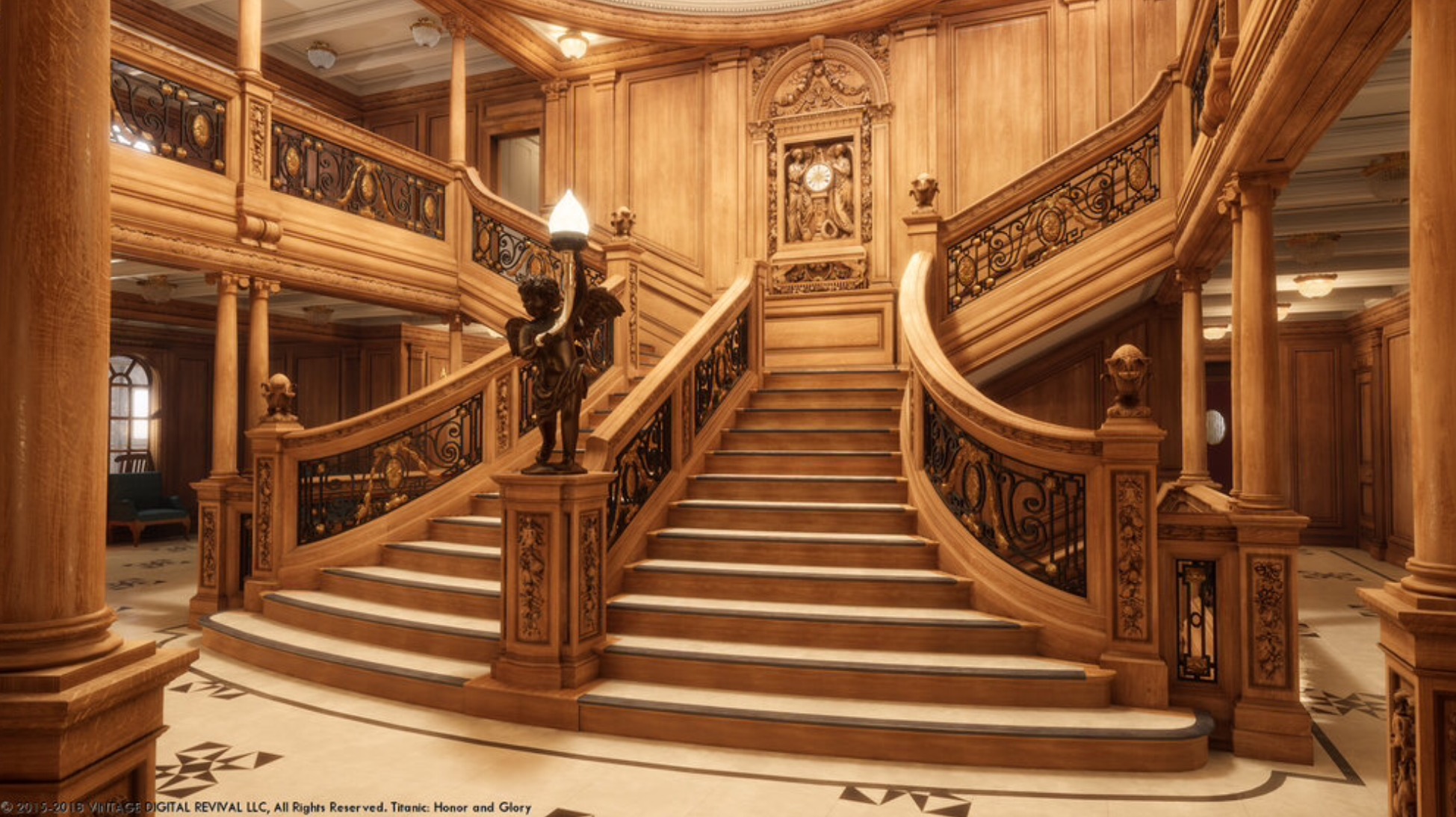 Image TH&G Grand Staircase (2018).jpeg Titanic Wiki FANDOM powered by Wikia
