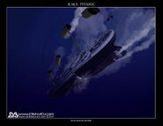 Break Up Of The Titanic Titanic Wiki Fandom Powered By Wikia