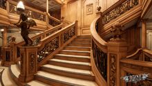 Aft Grand Staircase | Titanic Wiki | Fandom