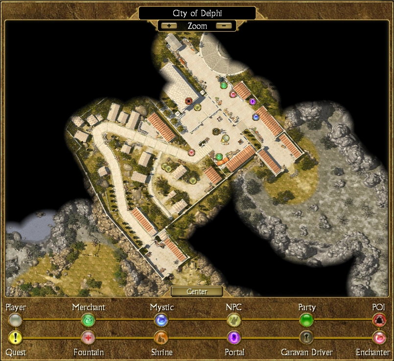 Полная карта titan quest