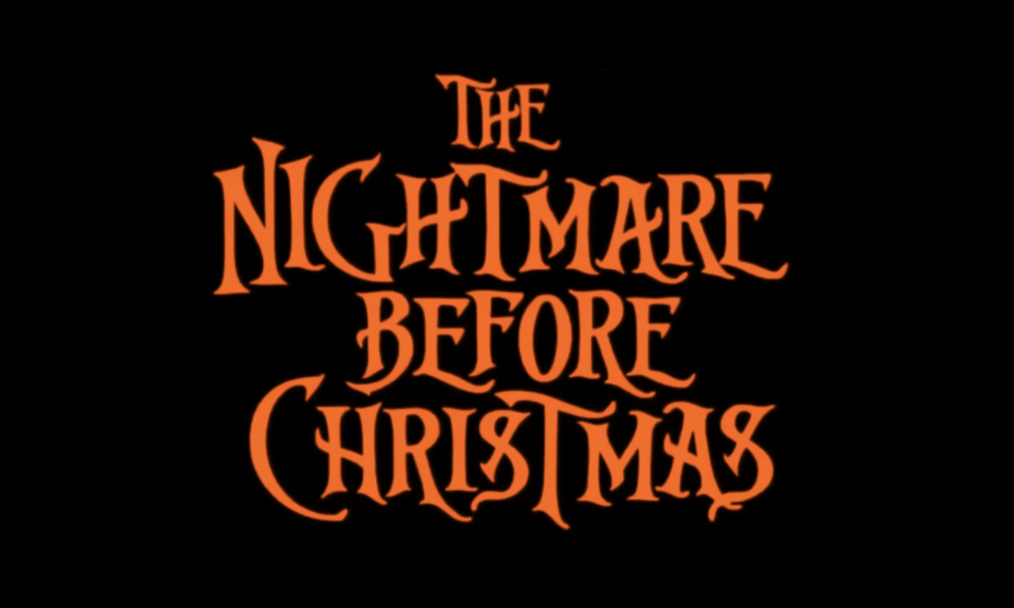 The Nightmare Before Christmas | The Title Screens Wiki | Fandom