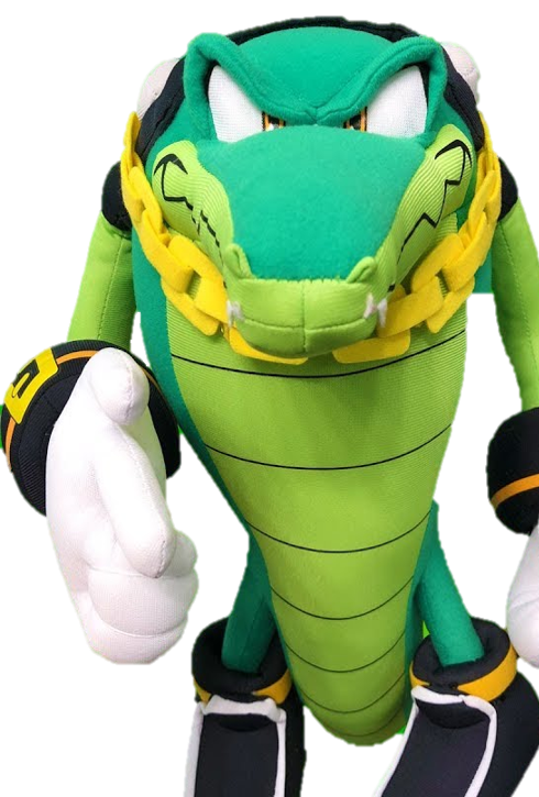 vector the crocodile plush