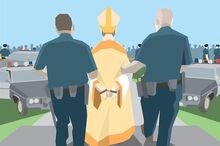 Bishop arrest
