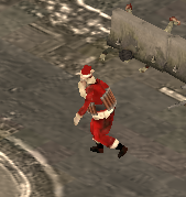 Exploding Santa Zombie