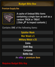 Budget Blitz Box 2
