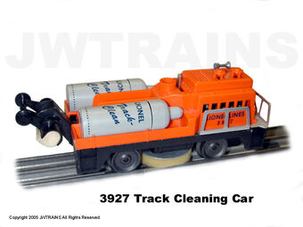 lionel 3927 track cleaning car