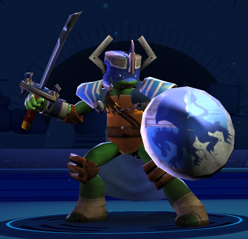 tmnt leo the knight