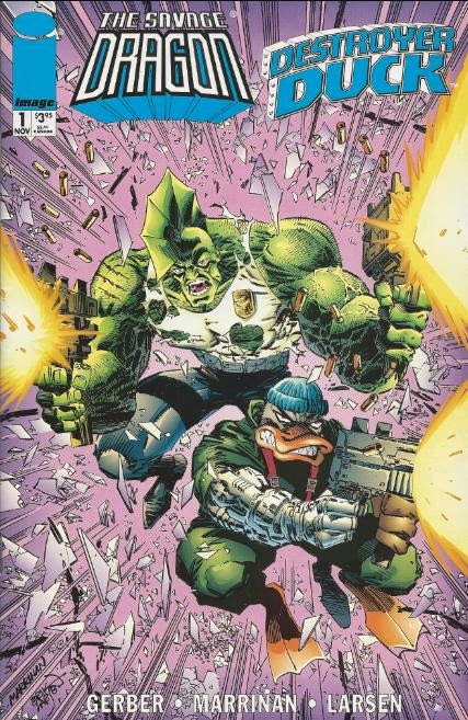 Image result for The Savage Dragon/Destroyer Duck