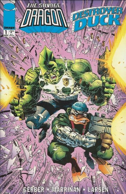 Image result for The Savage Dragon/Destroyer Duck