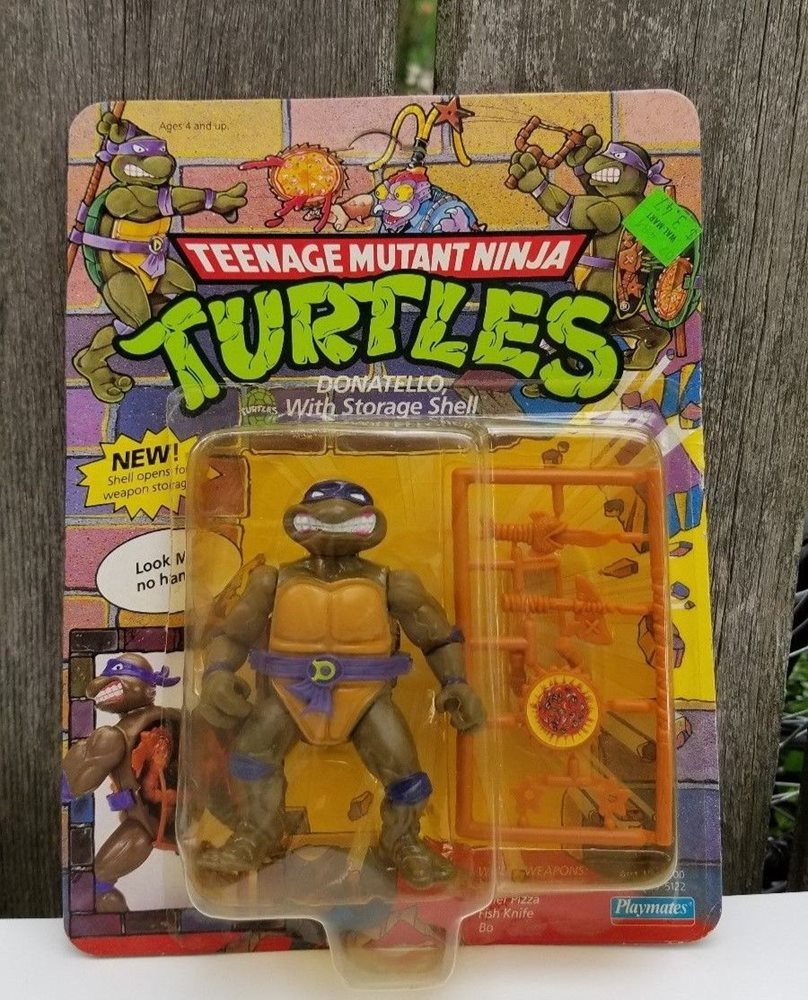 Donatello, with Storage Shell (1990 action figure) | TMNTPedia | Fandom