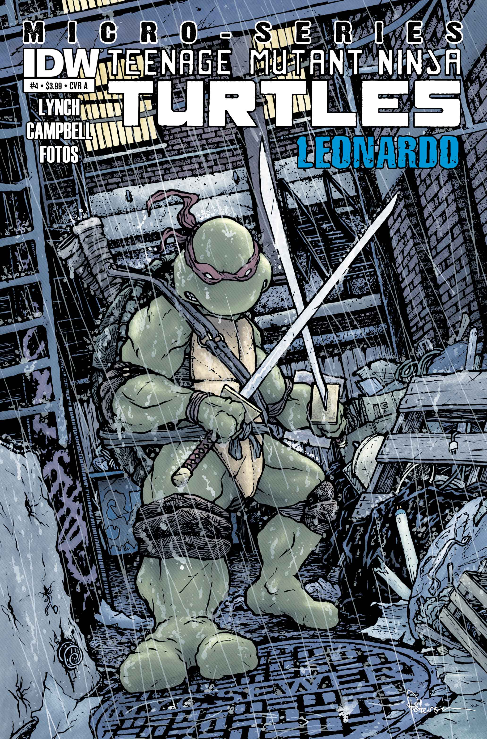 IDW Teenage Mutant Ninja Turtles Micro-Series #1 Raphael Comic Book