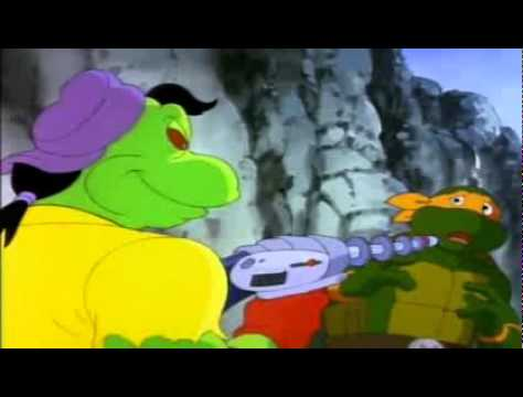tmnt michelangelo meets mondo gecko