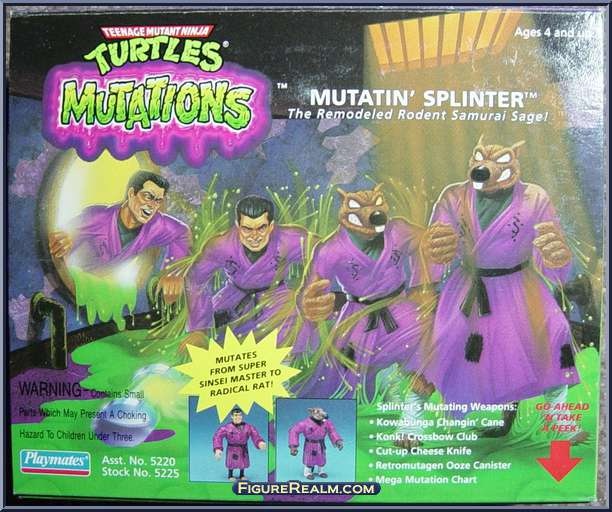 tmnt splinter action figure