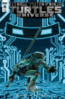 TMNTU -8 Subscription Cover by Adam Gorham