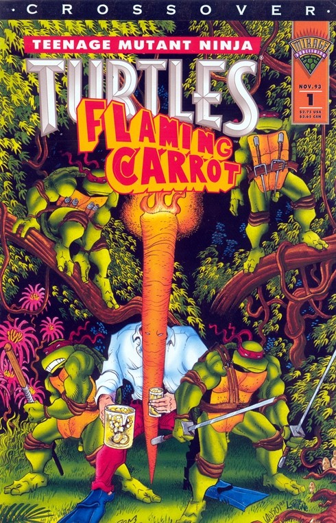 flaming carrot statue