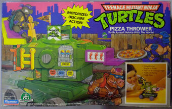 teenage mutant ninja turtles pizza thrower