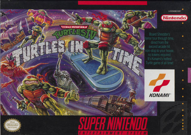 Teenage Mutant Ninja Turtles Turtles In Time Video Game