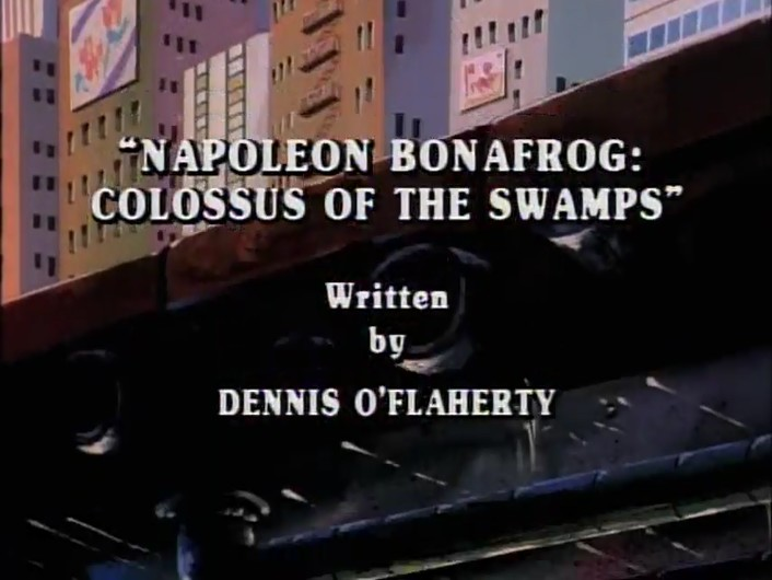 tmnt napoleon bonafrog colossus of the swamps
