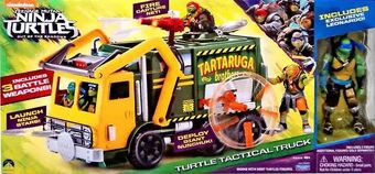 ninja turtle truck toy