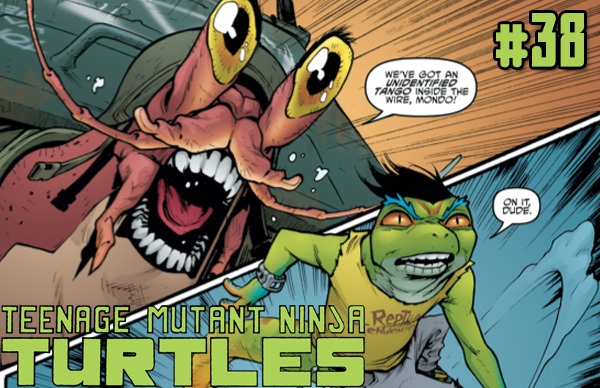 tmnt michelangelo meets mondo gecko