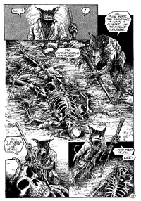 Splinter discovers Rat King's corpse