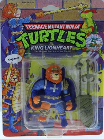 King Lionheart 1991 Action Figure Tmntpedia Fandom