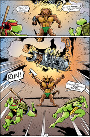 Run before Earth's new rulers (IDW)
