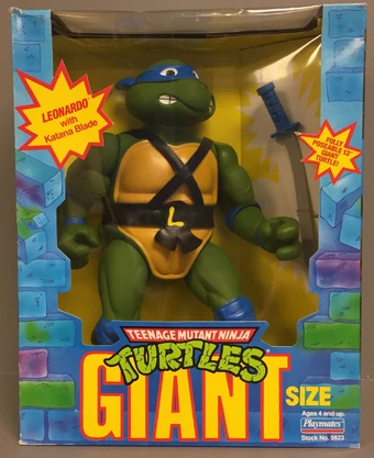 large leonardo ninja turtle