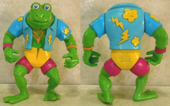 genghis frog toy