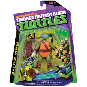 teenage mutant ninja turtles battle shell leonardo