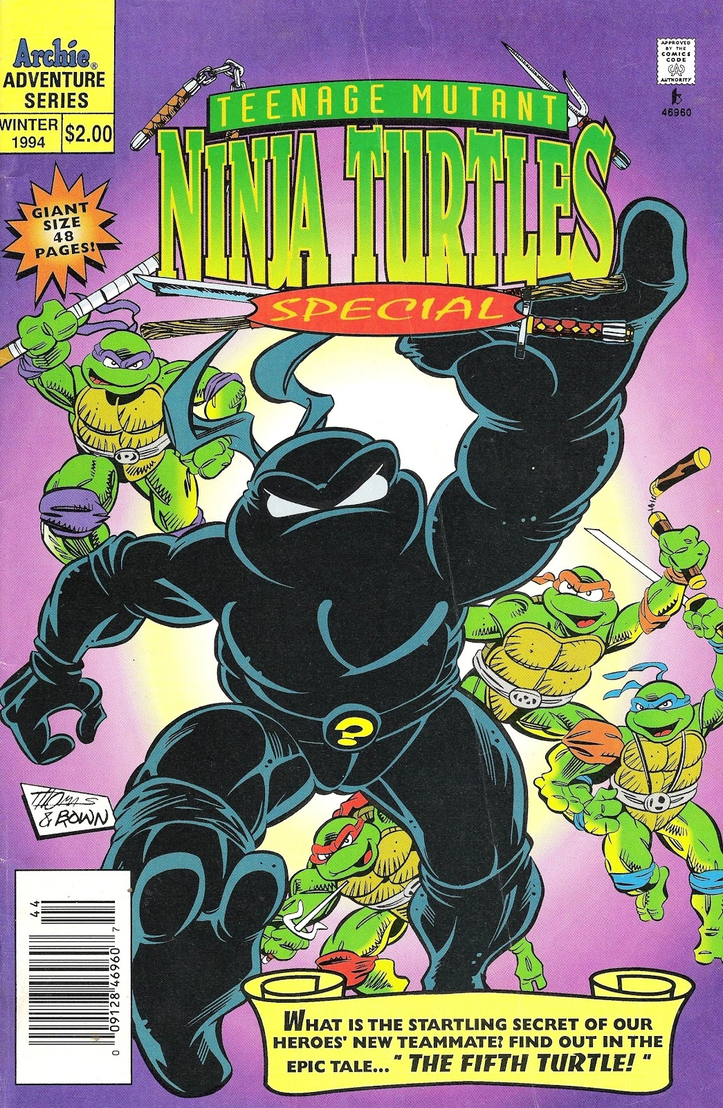 The Fifth Turtle (Archie) TMNTPedia FANDOM powered by Wikia
