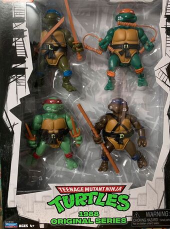 1988 ninja turtles action figures