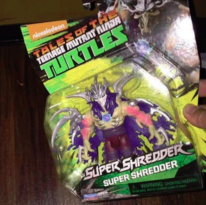 tmnt super shredder toy