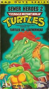 TMNT Turtles vs. Leatherhead VHS