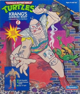 krang's android body action figure
