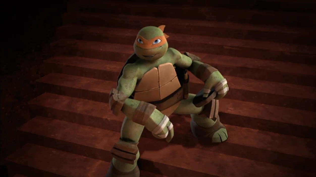 Image Mikey Attack Zombie Shredder.png TMNTPedia FANDOM powered
