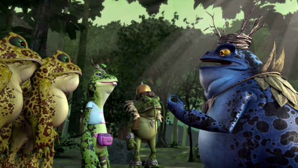 tmnt napoleon bonafrog colossus of the swamps